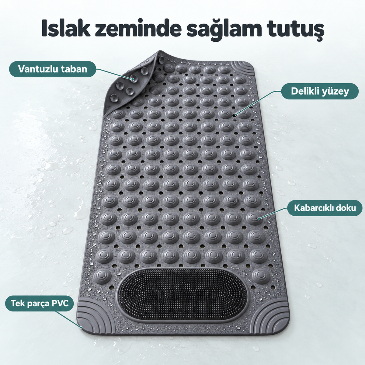 Vantuzlu Banyo ve Duş Kaydırmazı