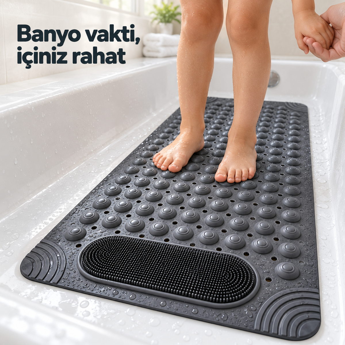 Vantuzlu Banyo ve Duş Kaydırmazı